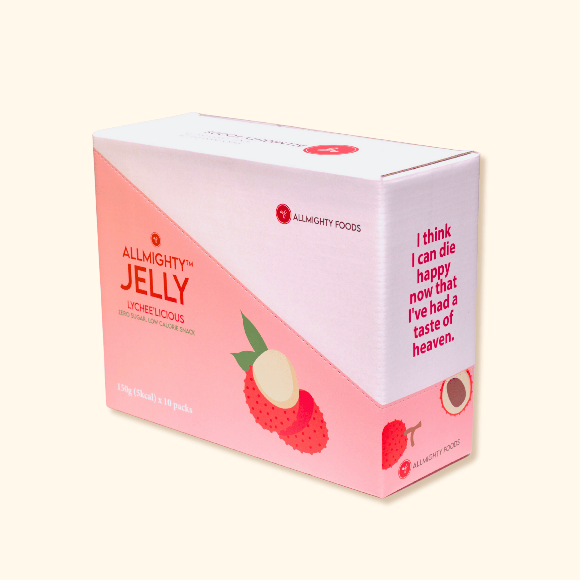 Allmighty Jelly Lychee'licious (10 PACK)