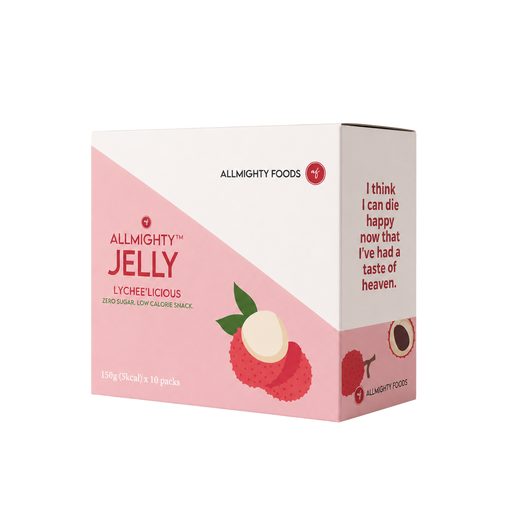 Allmighty Jelly Lychee'licious (10 PACK)