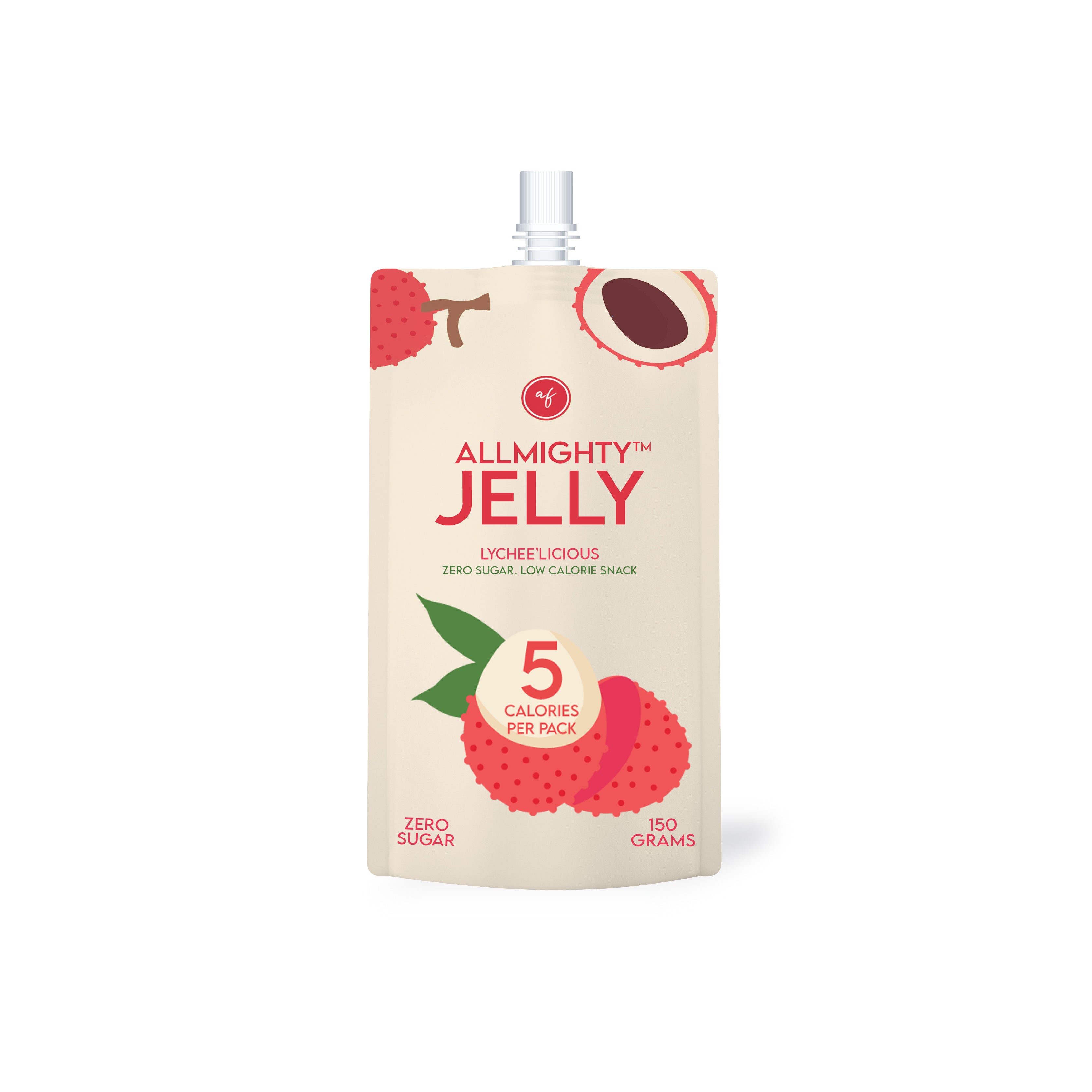 Allmighty Jelly Lychee’licious (10 PACK)