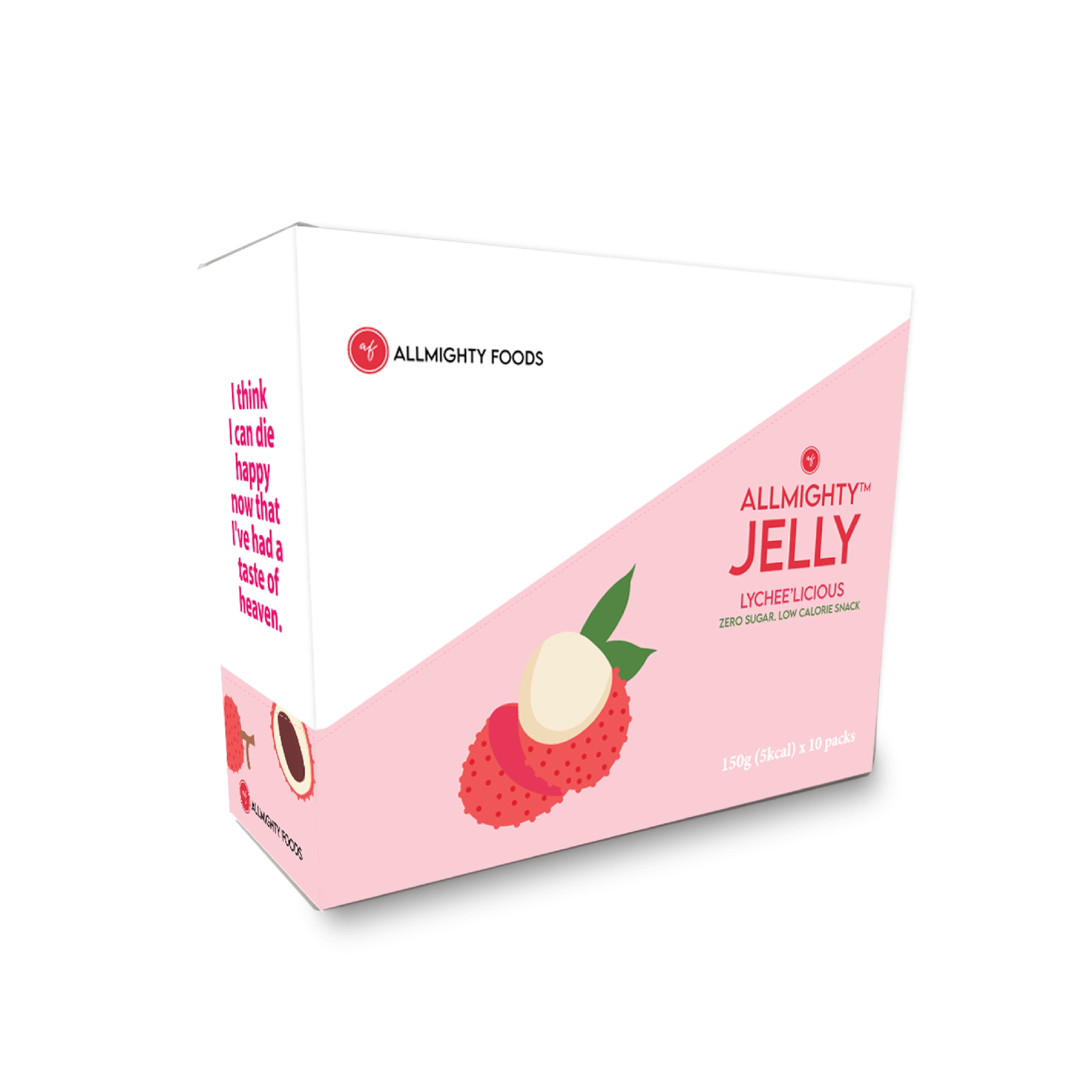 Allmighty Jelly Lychee’licious (10 PACK)