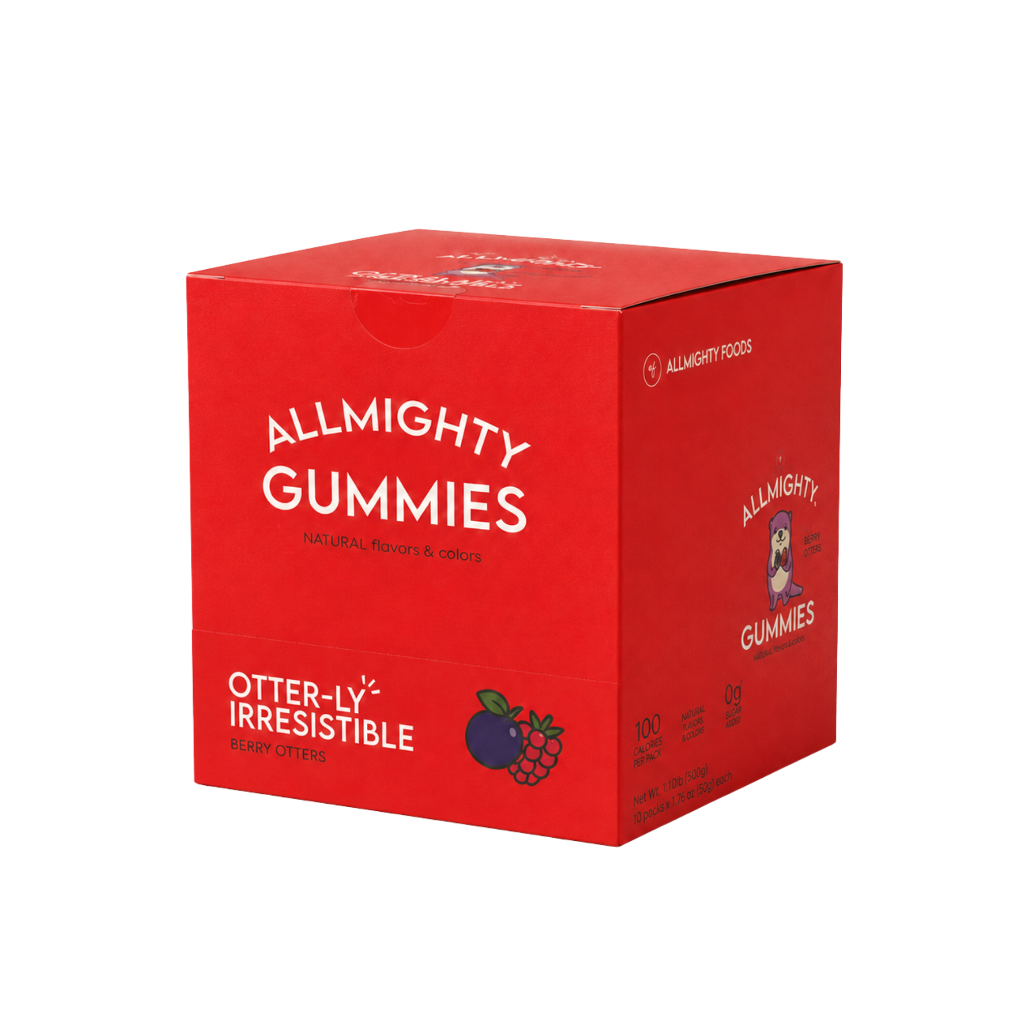 Allmighty Gummies Berry Otters (10 PACK)