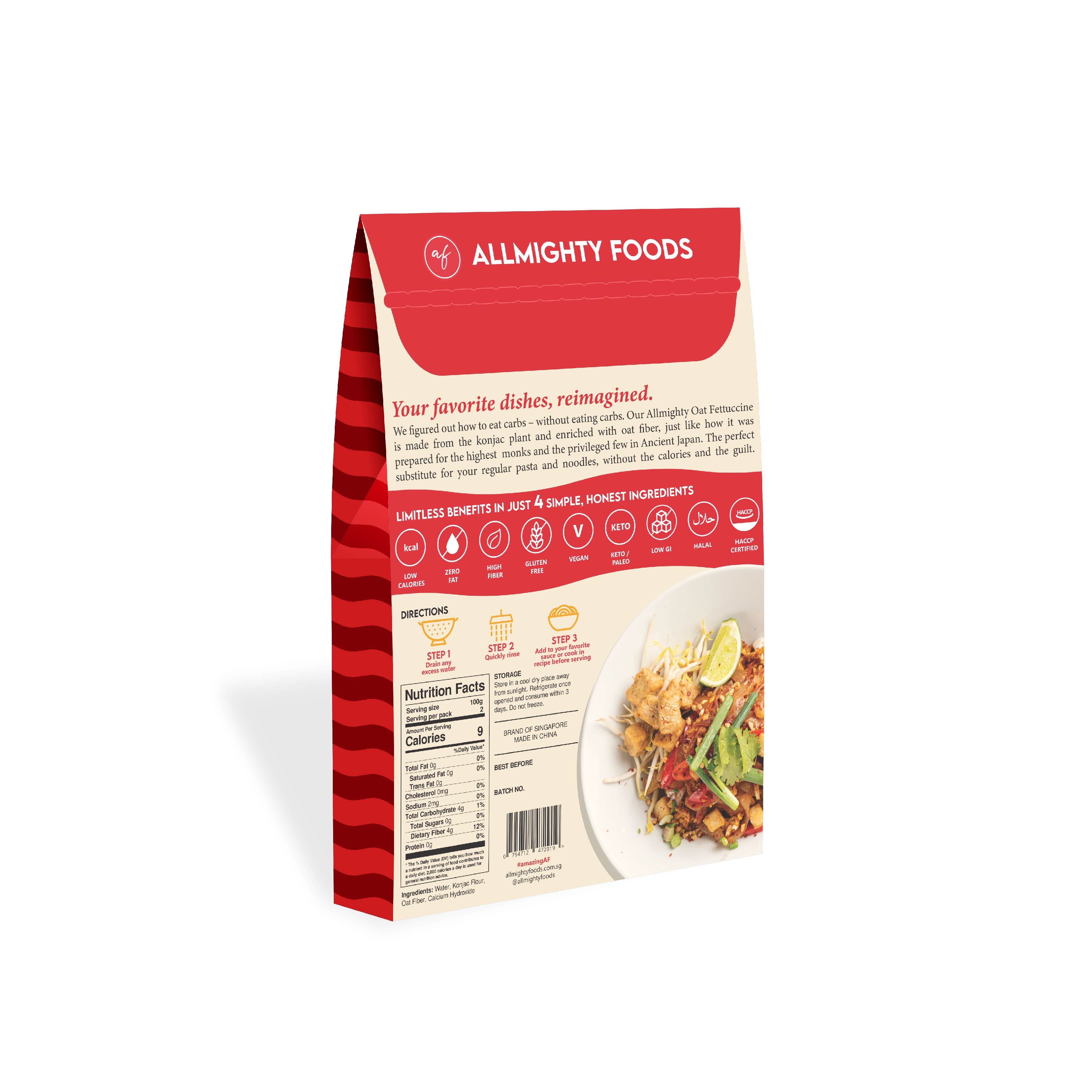 Allmighty Oat Fettucine (3 PACK)