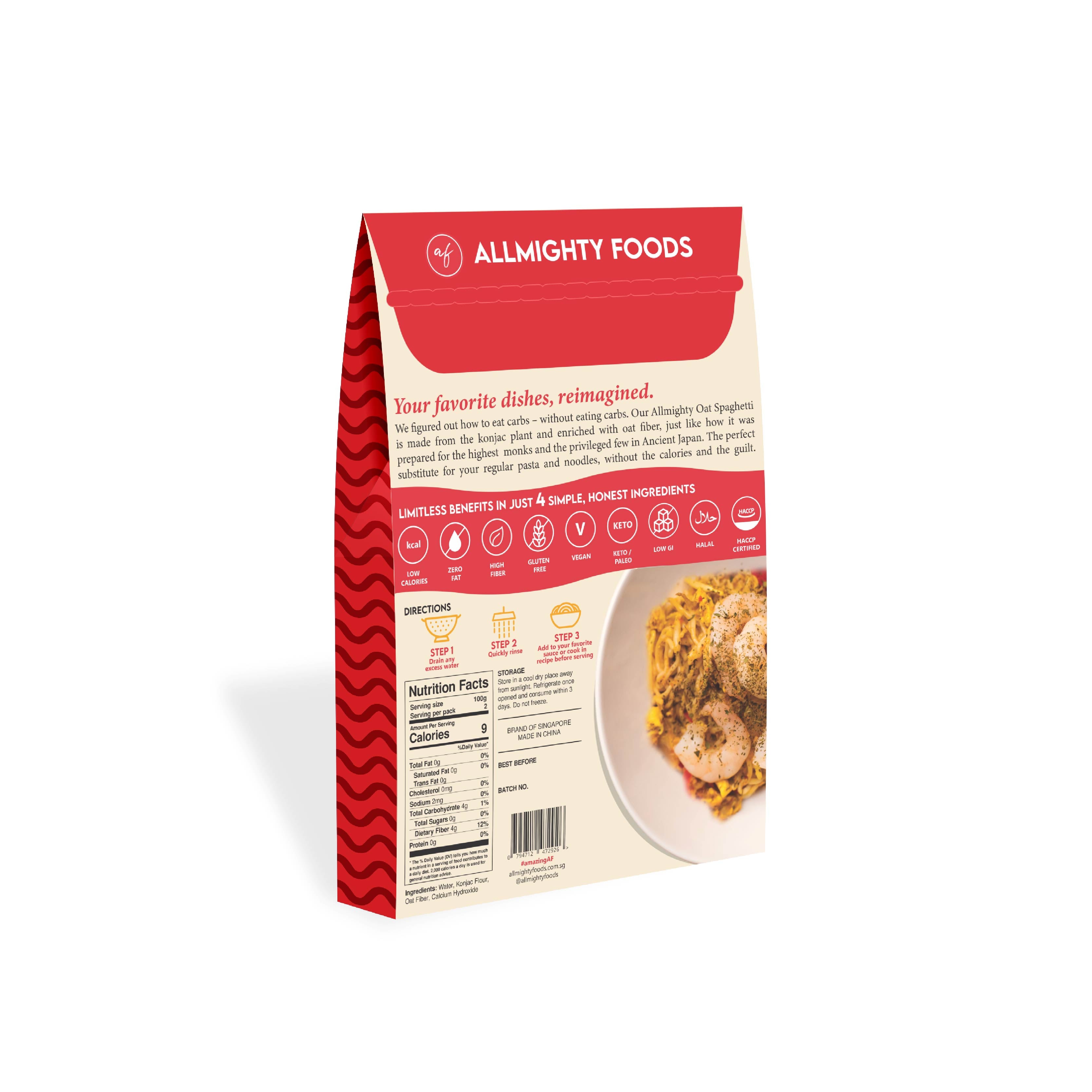 Allmighty Oat Spaghetti (3 PACK)